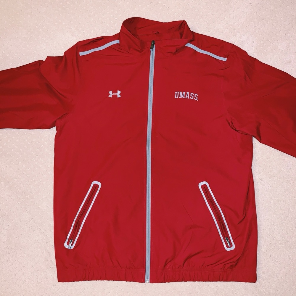 Under Armor Raincoat/Windbreaker (UMass)